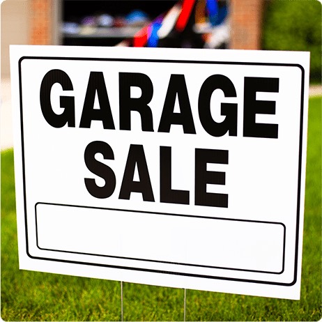 Custom yard signs