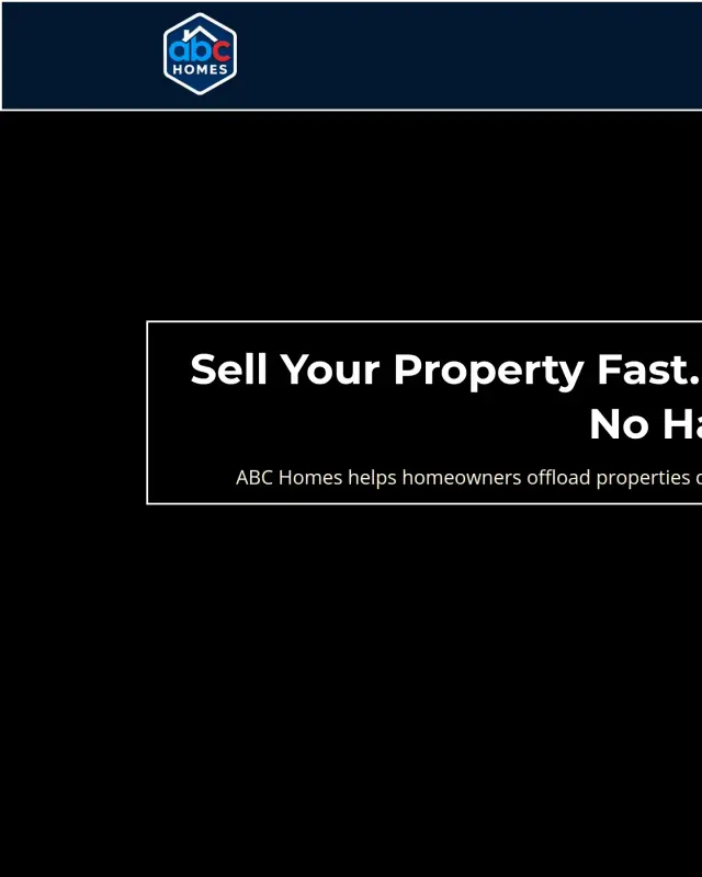 Original ABC Homes homepage