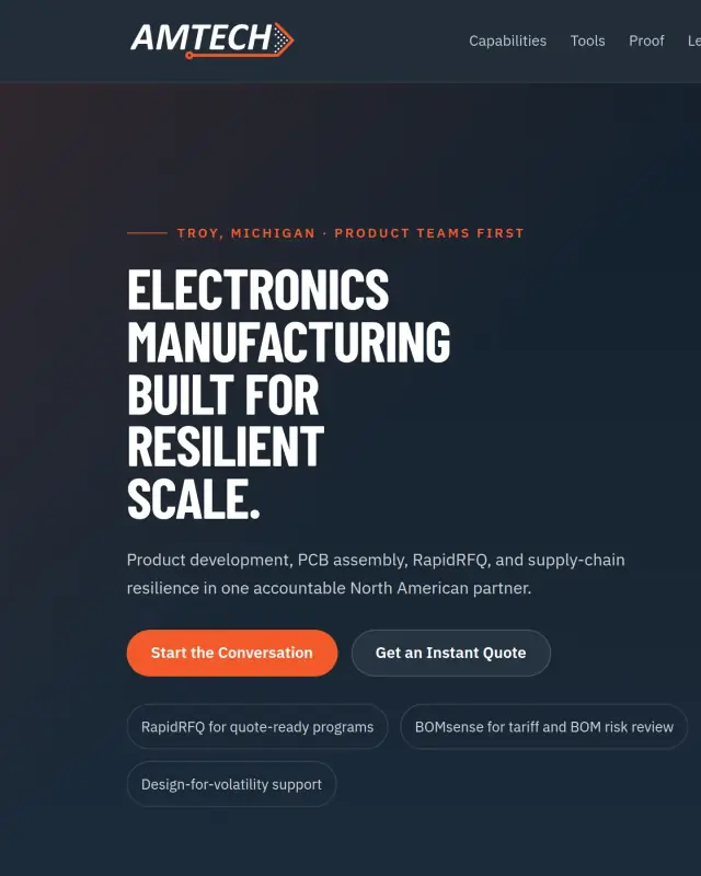Concept for Amtech