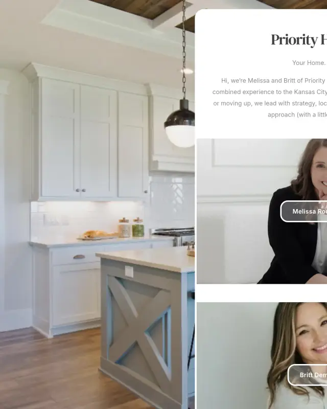 Original Priority Homes KC homepage