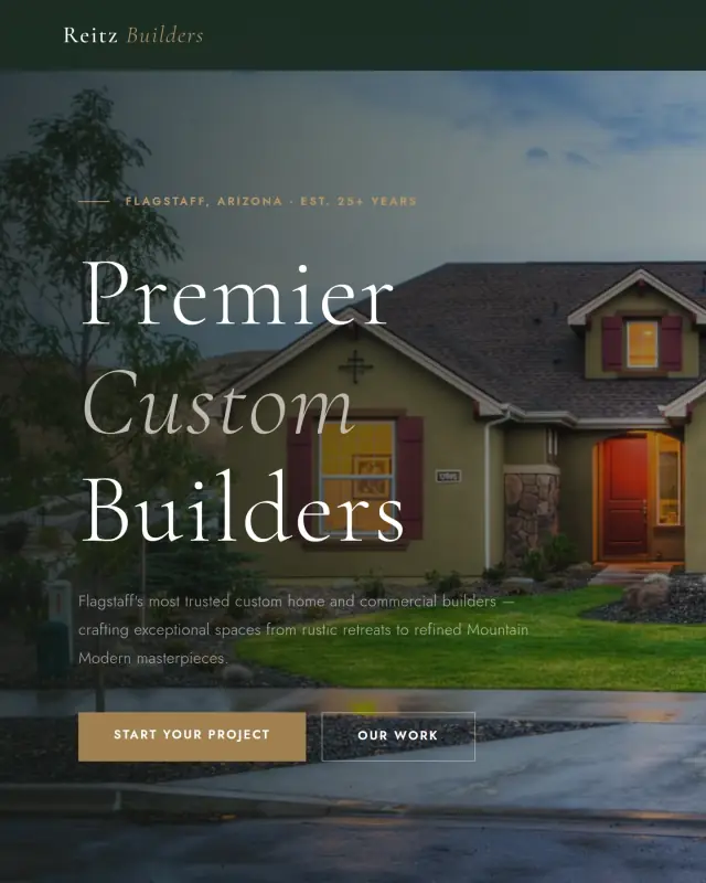 Concept for Reitz Builders