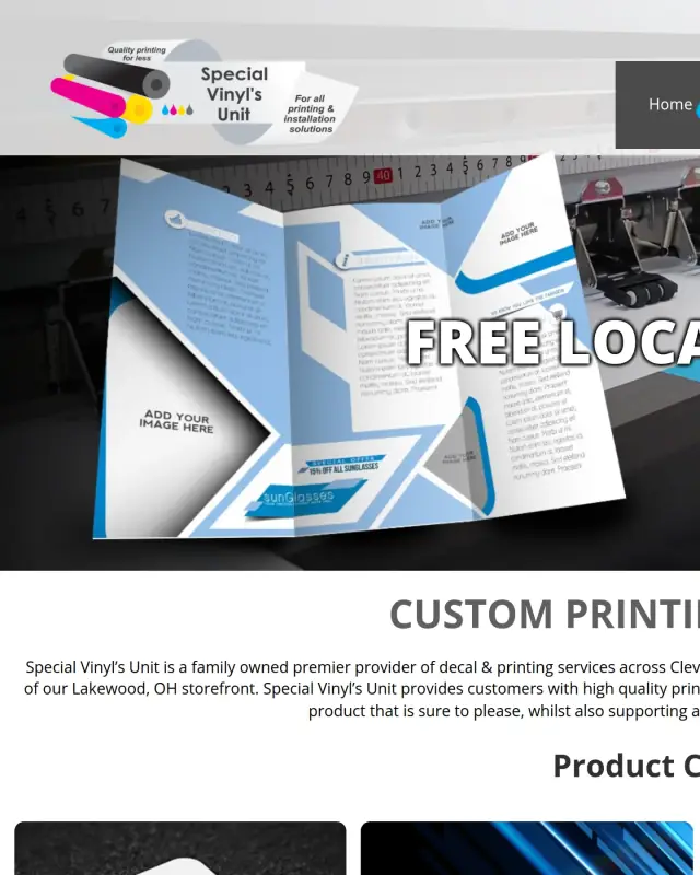 Original Special Vinyls Unit homepage
